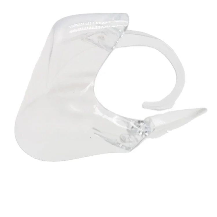 
Amozon Popular Mini ABS Acrylic Transparent face Screen Shield Mouth Clear Face Shield 
