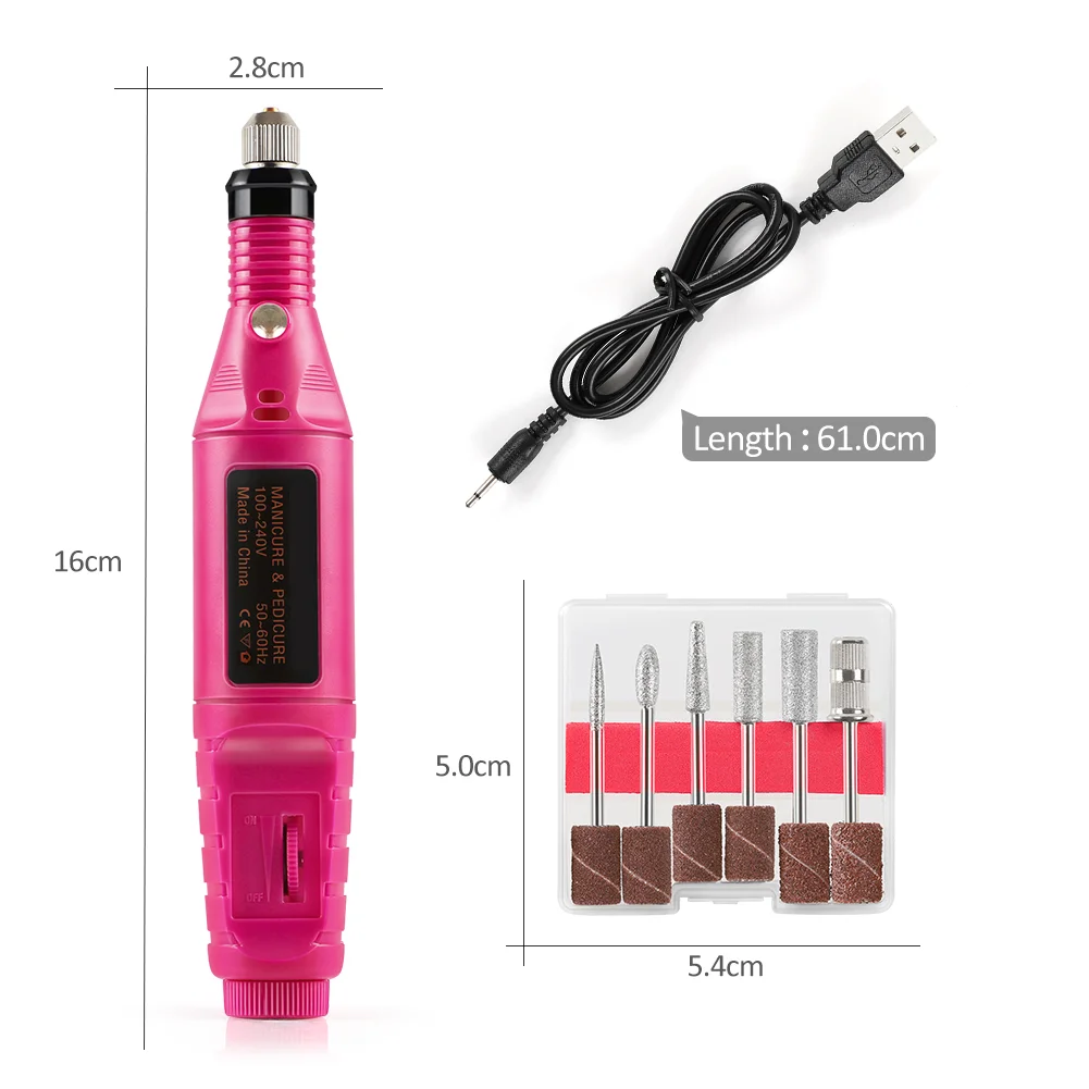 Acrylic Nail Kit With Lamp Dryer Full Manicure Set For Acrylic Powder Brush Tool Professional Nail Accessories Nail Art Kits Set