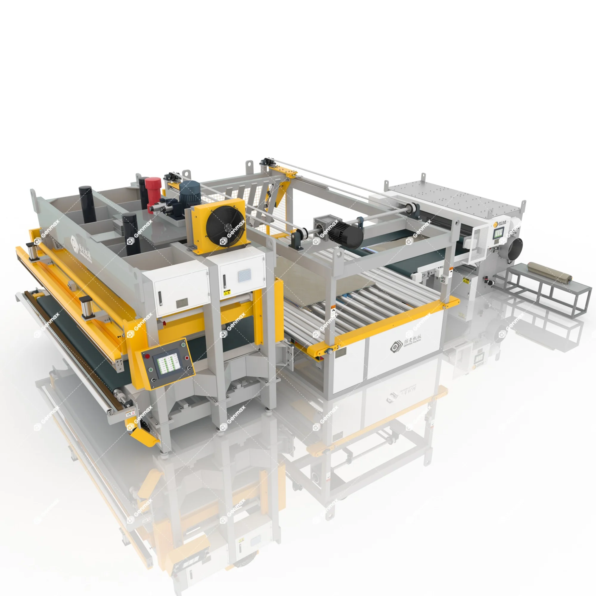 Mattress packing compressing vacuum packaging machine for latex mattress