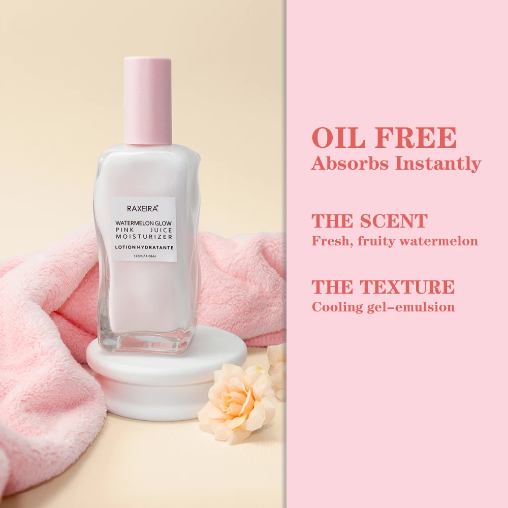 Hot Sale Face Cream Private Label Skin Care Cream Skin Repair Moisturizing Facial Watermelon Glow Pink Juice Face Cream