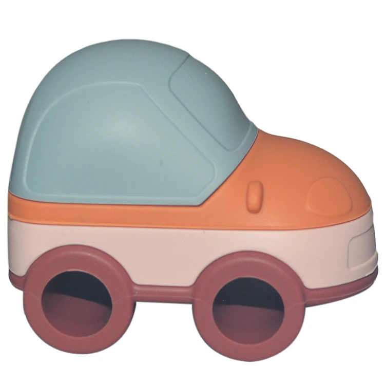 MHC Montessori развивающие штабелировочные и гнездовые детские игрушки Juguete блоки из силикона штабелирование