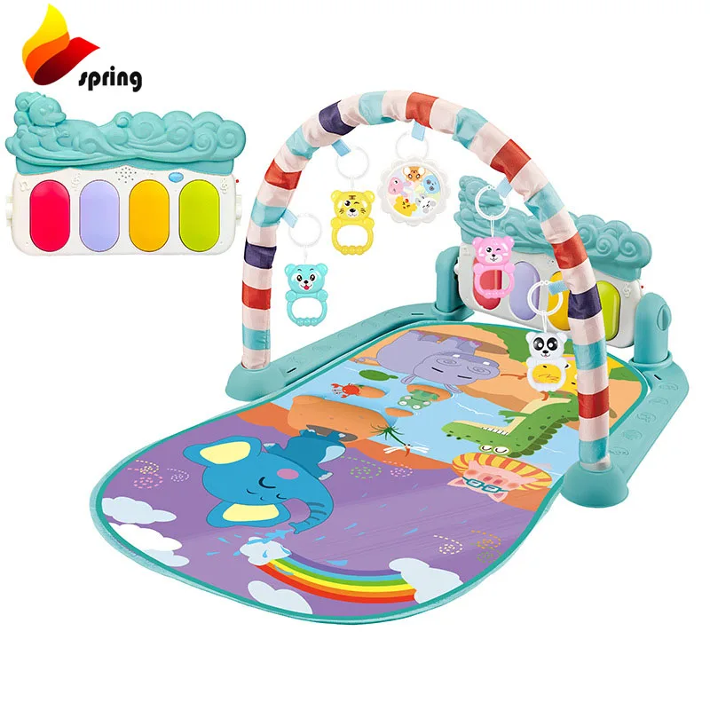 High Grade Multi Themed Variety Piano Surface Baby Carpet Baby Sleeping Play Gym Mat with Piano