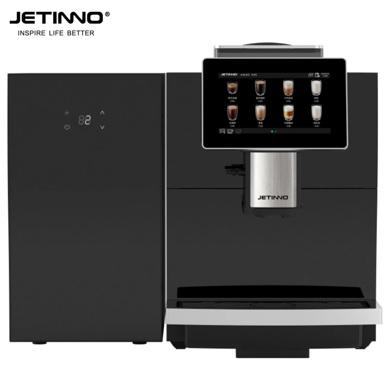 Высокоэффективная кофемашина Jetinno Jl15 для свежего молока с кофемолкой внутри автоматической кофемашины дома