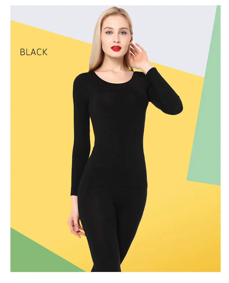 Wholesale Custom Womens Smooth And Comfortable Underwear suit Body Skintight Sleepwear Seamless Elastic Pajamas Sets For women