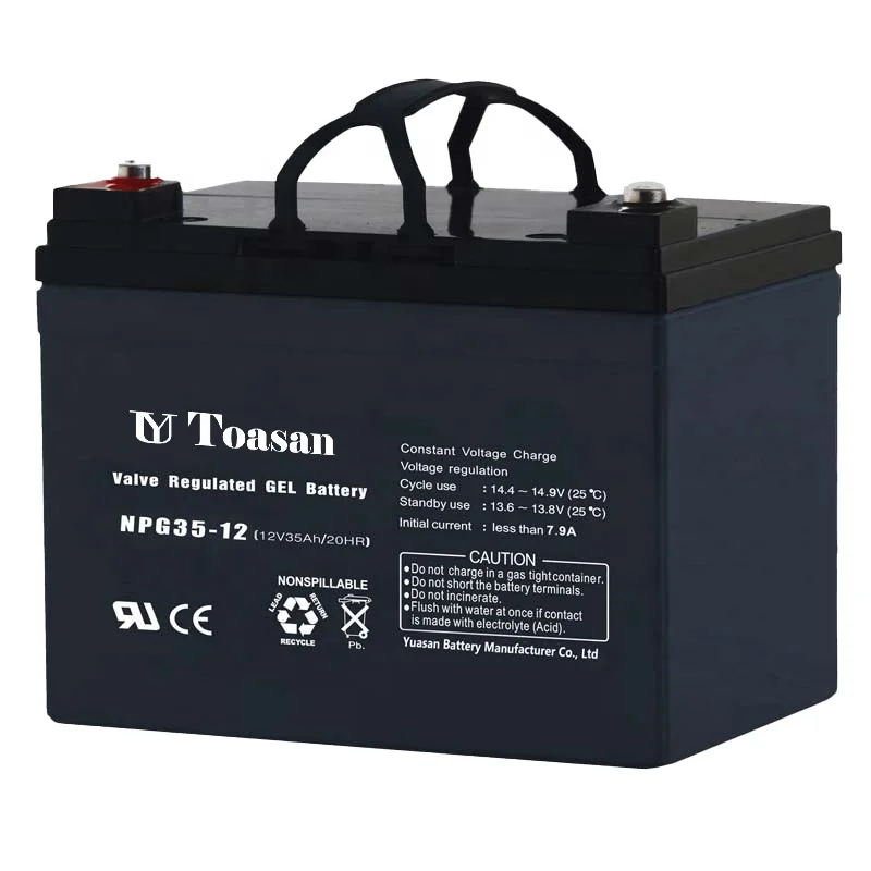KOASA 12V35AH NPG35-12 Gel Battery UPS Battery For Consumer Electronics