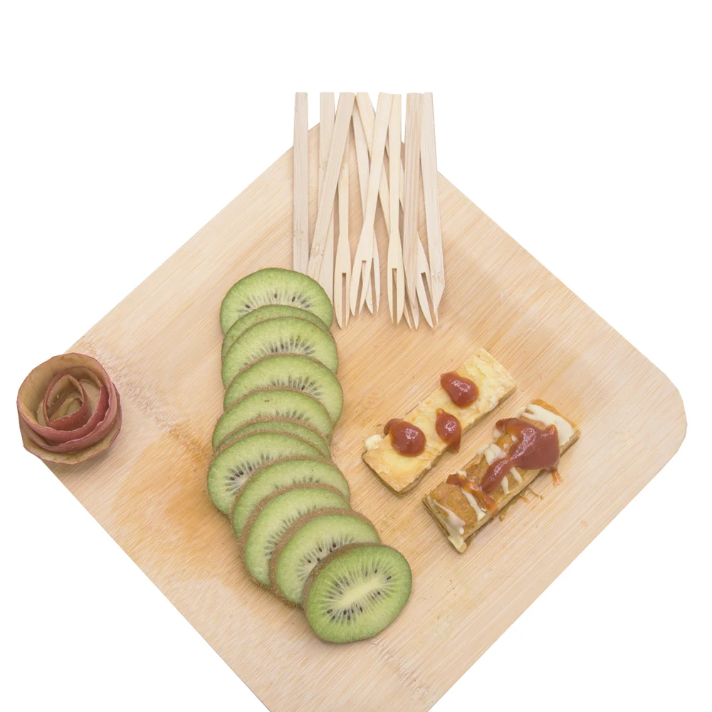 Vajilla Desechable Oven Safe Party Supplies Bamboo Wooden Disposable Dinner Plate Set Serving Sushi Food Cake Trays for Party