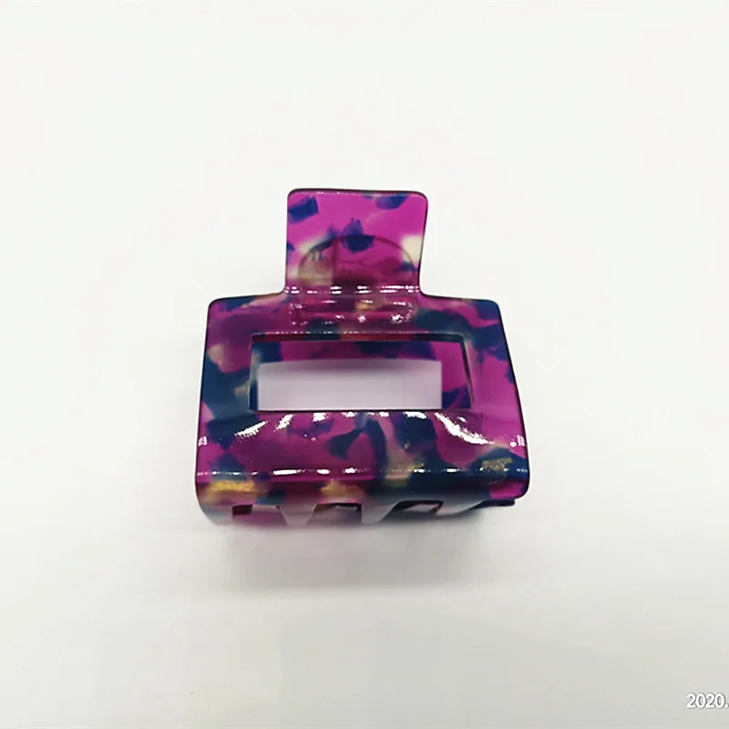 Fashion Wholesale Acetic Acid Small Korean Jaw Clips Style Accessories Extensions Woman Hair Claw Clip