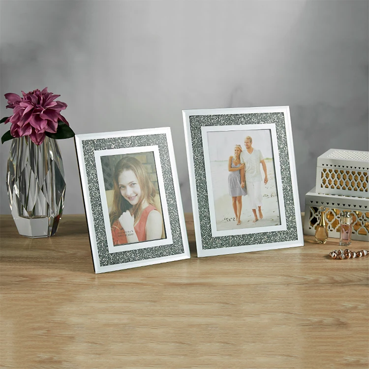 wholesale home decoration acrylic picture frame diy square collage picture photo frame