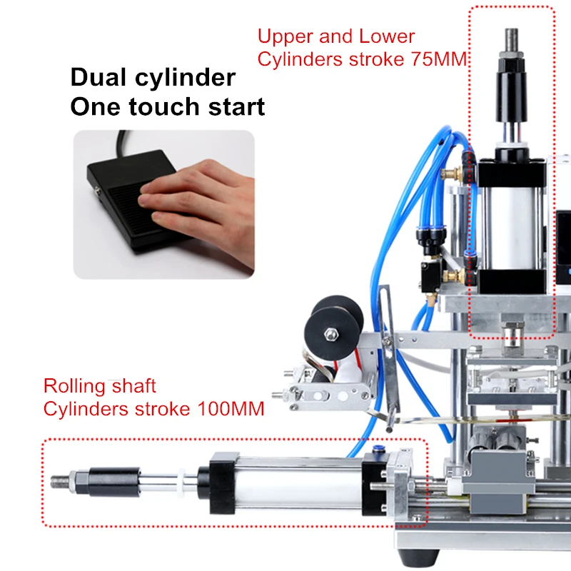 High quality sales machinery manufacturers automation machinery cosmetics packaging box pattern and  logo printing