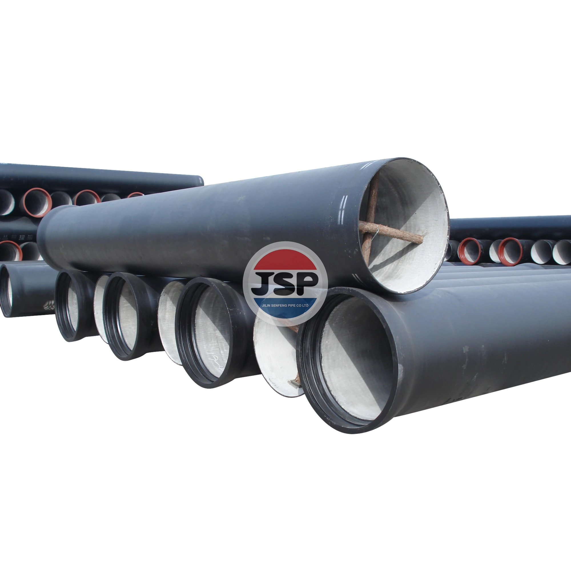 JSP, низкая цена, Заводская распродажа, труба из ковкого чугуна ISO2531/EN545 K9 BSEN545, труба из ковкого чугуна для питьевой воды