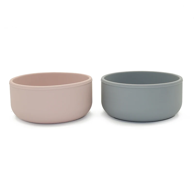 Новое поступление экологически чистые нетоксичные без БФА безопасные для пищевых продуктов силиконовые детские разделенные тарелки миска кормления ребенка