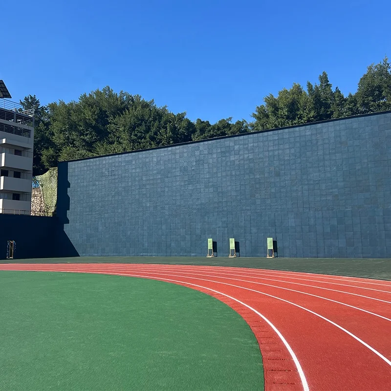 Ballistic rubber Block for Shooting Ranges Anti Ricochet Rubber Block for Shooting Safety