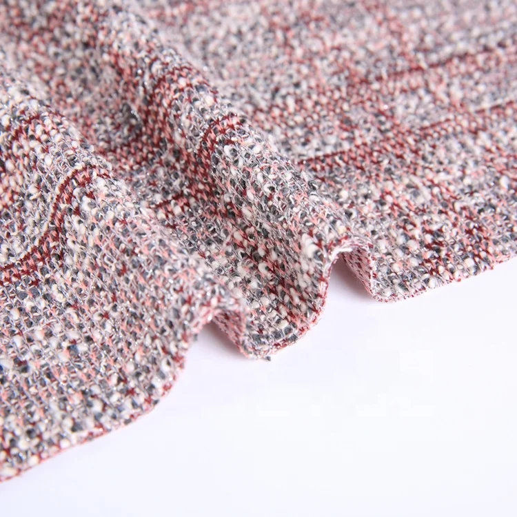Wholesale Custom knitting textile 300gsm shiny polyester knitted fabric