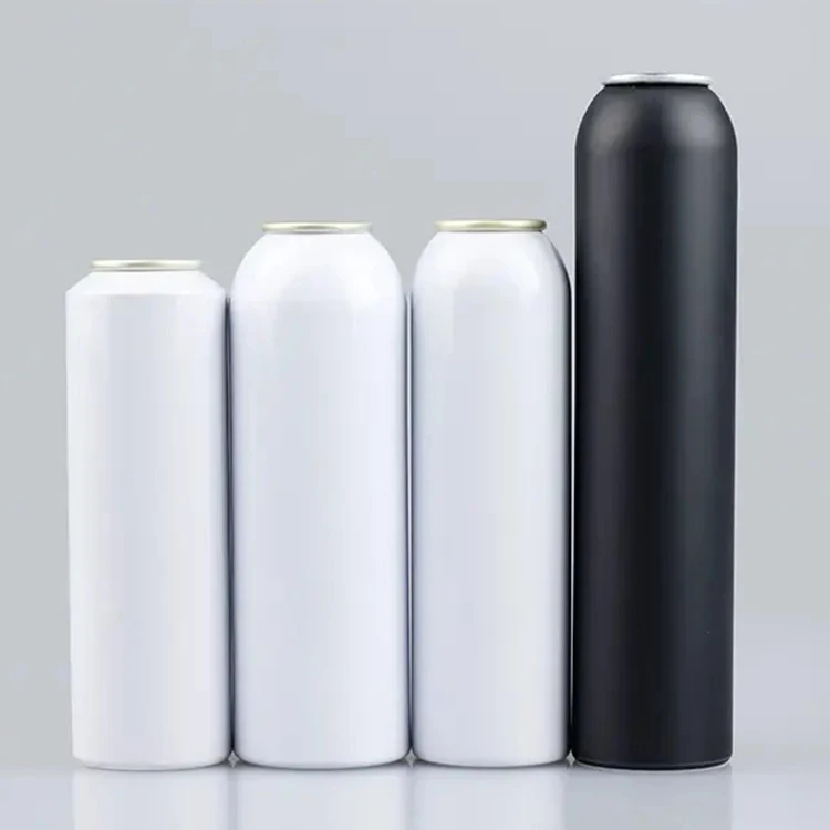 Cosmetic Refillable Empty Reusable Factory Sale Special Shape Aerosol Aluminum Can,Empty Custom Empty Aluminum Aerosol Spray Can