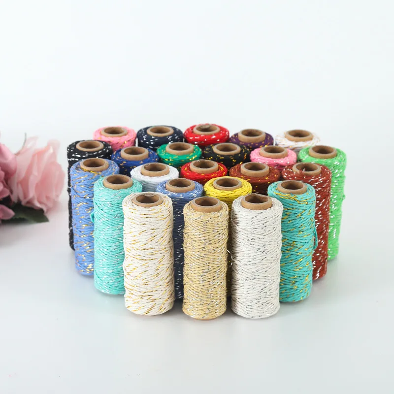 Wholesale 100% Natural  Recycled Cotton Rope, Diy Handmade Braided Rope, Cotton Rope Macrame