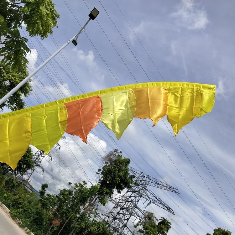 4.5m Balianese flag Custom color Bali Outdoor festival flag