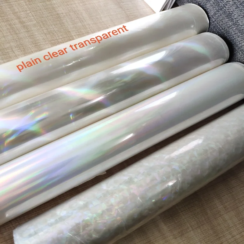 Special Hot Stamping Foil Transparent Clear Foil for Paper and Film