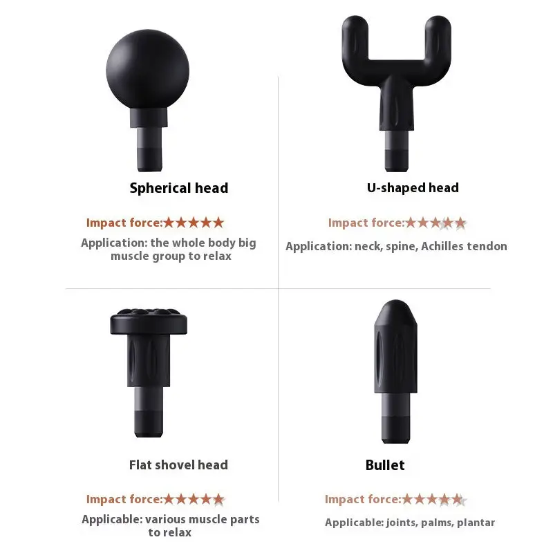 New Product 2024 Physiotherapy Back Massager Beat Body Facial Gun Massage Hammer Electric Handheld Massage Gun