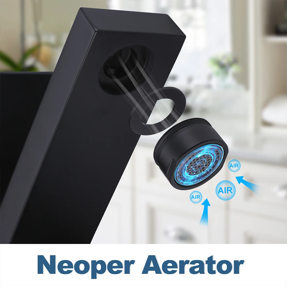 304 Sus PVD Bathroom Vanity Faucets Wash Basin Mixer Taps Bathroom Basin Sink Faucets