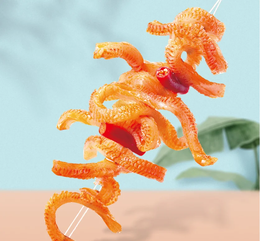 Factory Directly Sell Low Calorie Snack Food for Fitness Pepper Cpicy Flavor Konjac