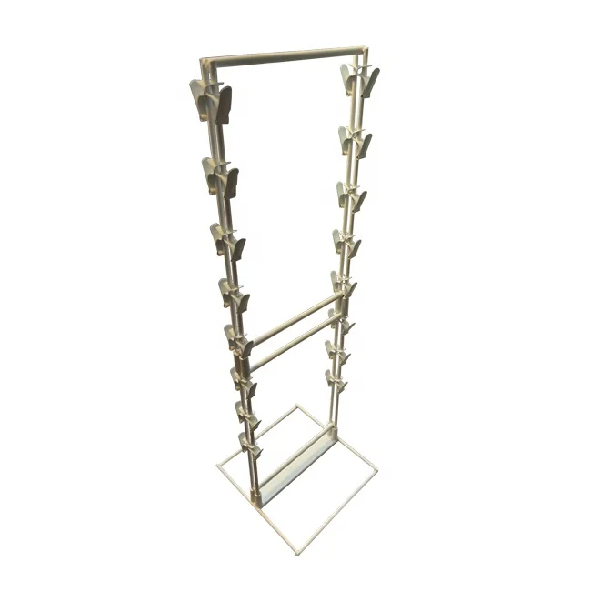 Potato chips display rack stand With 32 Clips