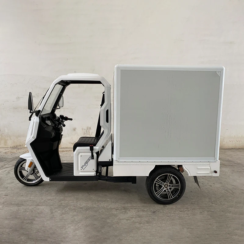 EEC Certificate 3KW &4.5KW Motor Electric Tricycle with 72V 100AH Lead Acid Battery Max Speed 45KM/H Long Range for Cargo