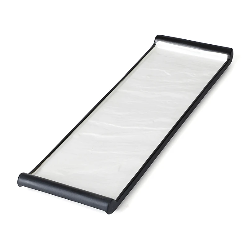 28Ceramics Chinese Factory Wholesale Ceramic Cater Plate for Japanese Restaurant Black Porcelain Sushi Plates*