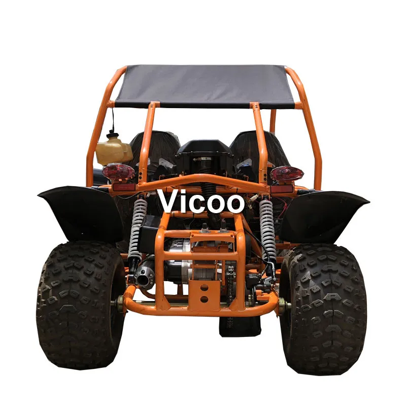 200cc 2 seat gas off road go kart 2 seat adult go kart