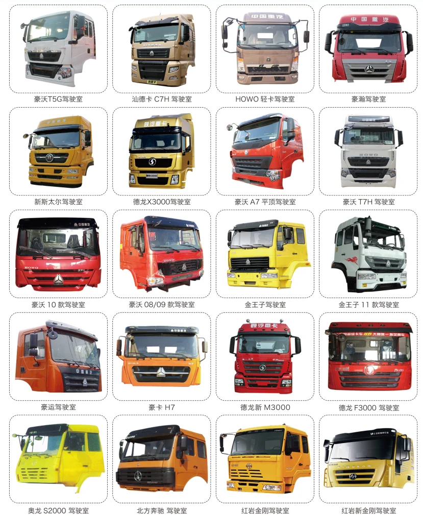 Запчасти для кабины грузовика sinotruk