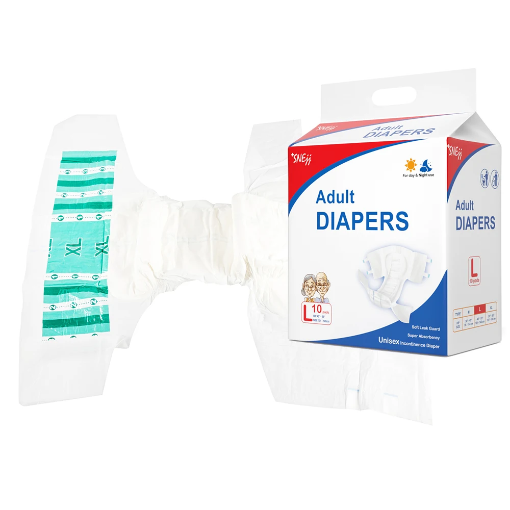 2021 MSDS Wholesale Elderly Care ABDL Comfortable Incontinence Super Fast Dry Adult Diaper