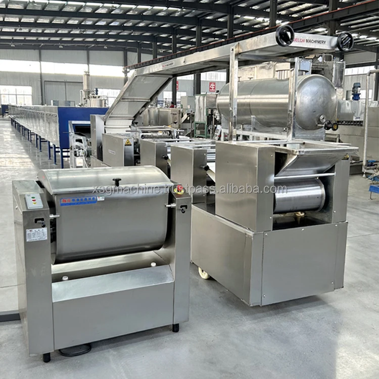 Full Automatic Production Line of Delicious and Popular Biscuit Making Machine for Food Factory