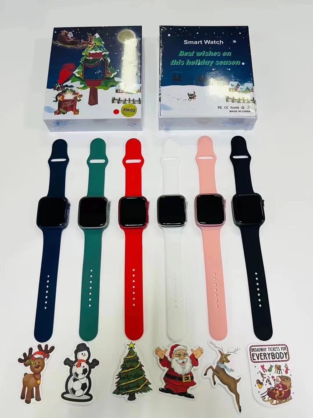 Black Friday Deals 2021 Christmas Gift OEM Packing Print Logo Smartwatch Series 7 Watch7 M7 Plus