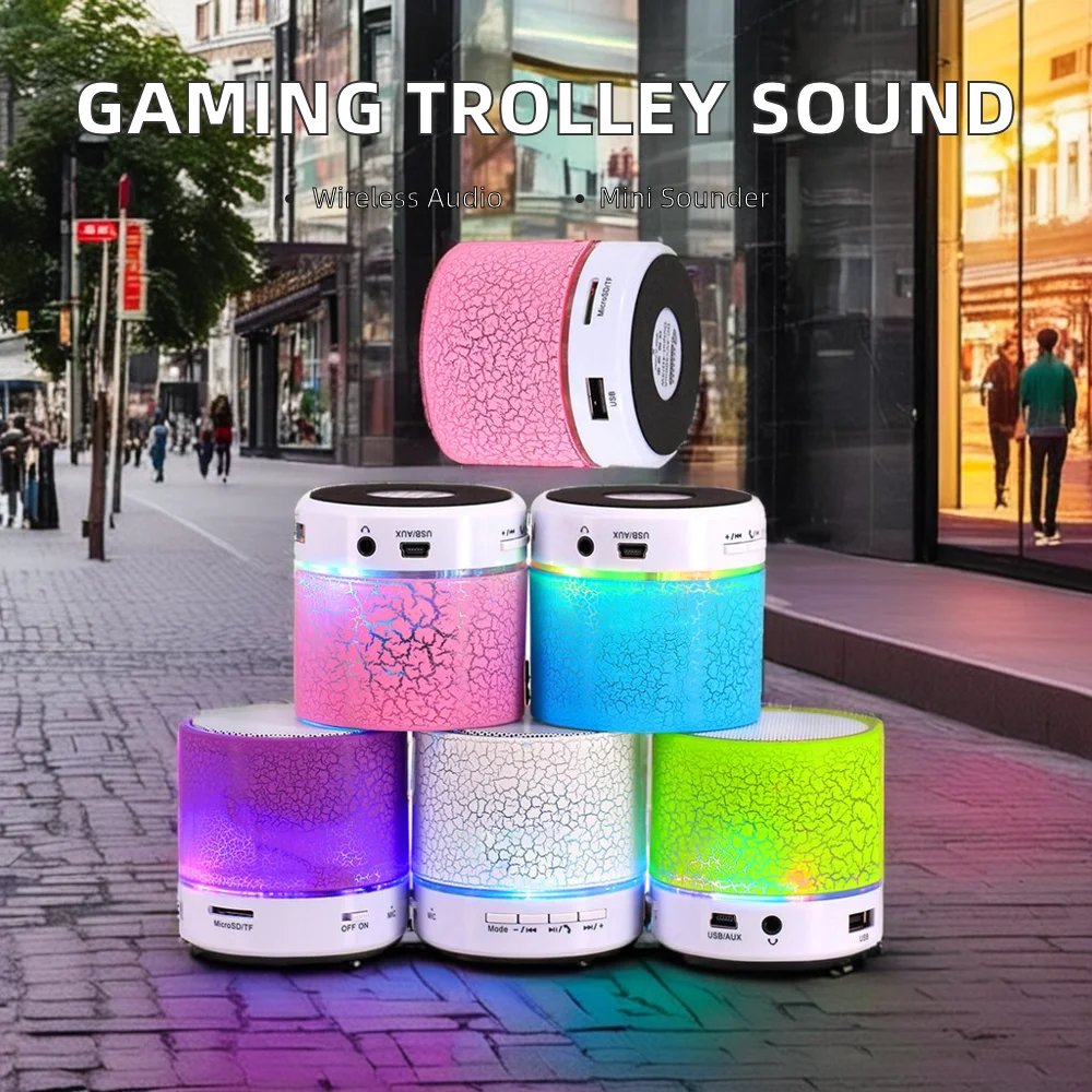Portable Wireless Mini Audio Ser with speaker gaming Active Home Gaming Computer Use Battery speakers portable