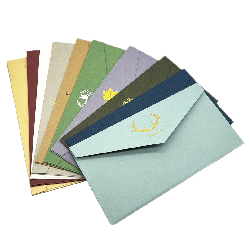 Cheap Wholesale Paper Envelopes Gift Packaging Envelope Invitation Envelope Paper with Multiple Sizes