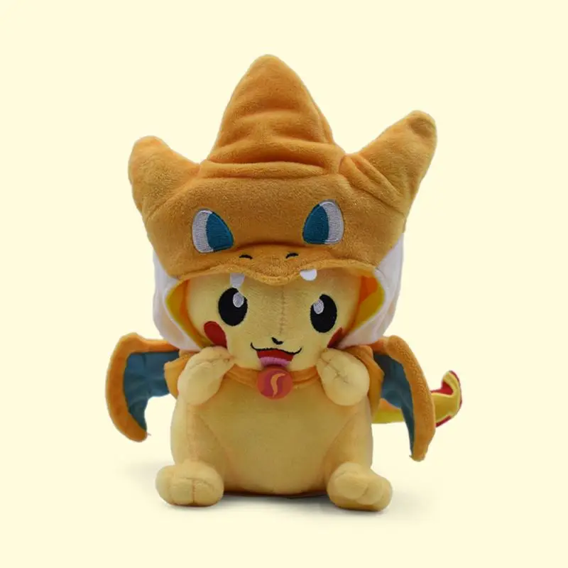 SS Popular Anime Po-ke-mon Character Pikachu Charizard XY Cos Series Decorate Gifts For Holiday Parties