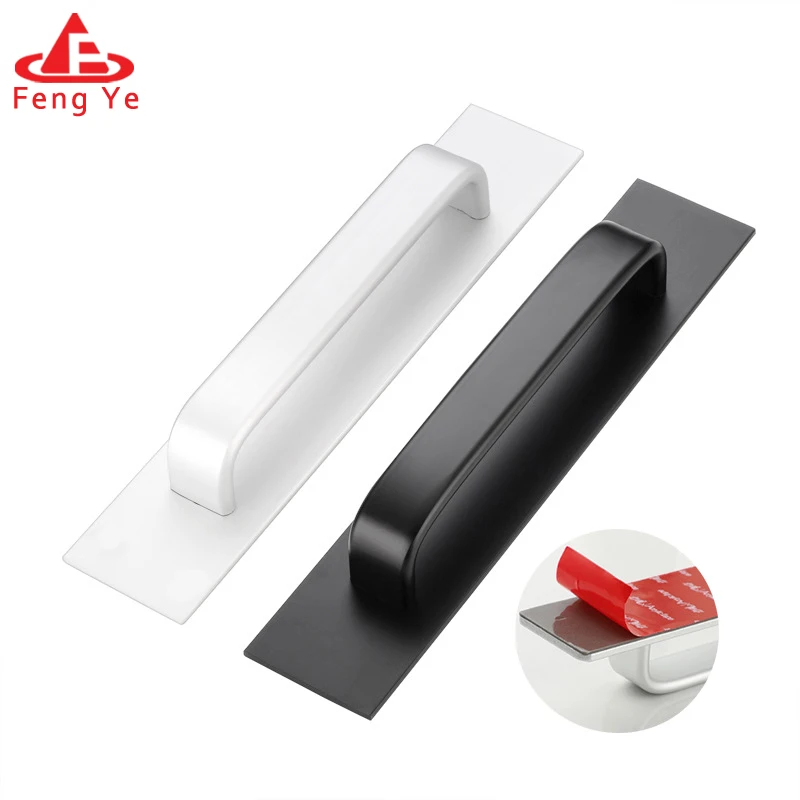 Hot Selling Barn Door Round Solid Handle Black Furniture Handle Set Simple Heavy Duty Flush Door Handle For Gates Garages Sheds