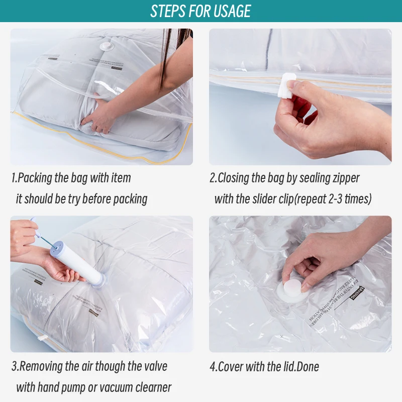 Household Vacuum Storage Bag Compression Bag Space Save Bag