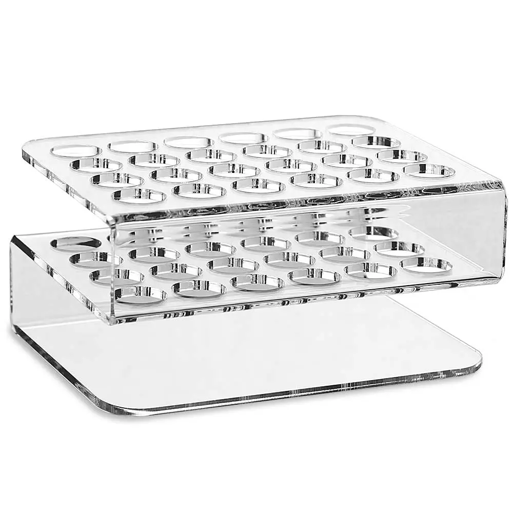 Прозрачный акриловый небольшой флакон для духов стойка дисплея 25 мл 30 держатель стеклянной бутылки в форме S/Z