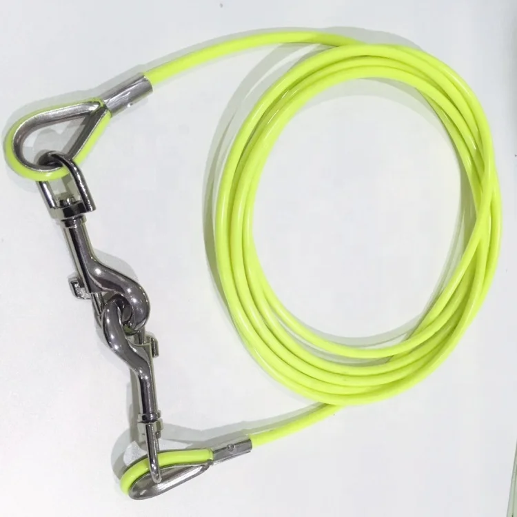 Long Line Dog Heavy Duty Tie Out Leash Custom 2 A Puppy Yard Rope Running Canada Accessories Cable Training Lead