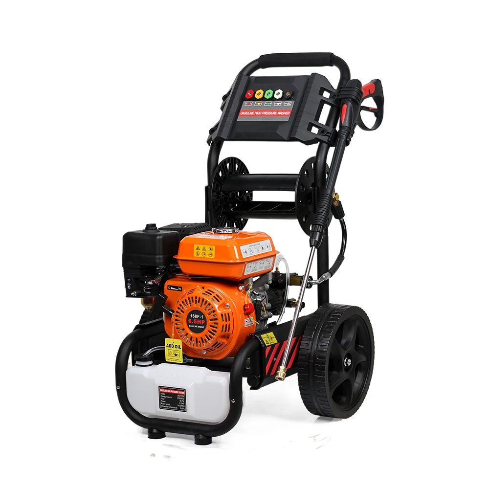 7Hp 170Bar бензиновая струйная мойка 2500Psi бензиновый двигатель высокого давления холодной воды автомойка