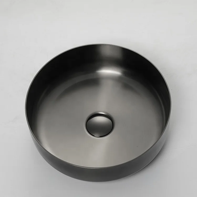 SS stainless steel bathroom sink small bathroom basin Bronze color