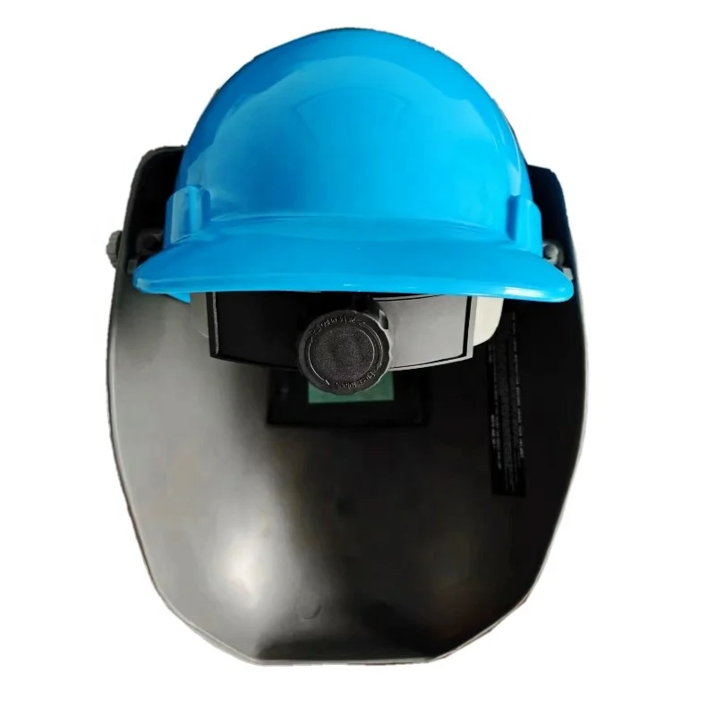 hot selling ABS material full face welding mask with safety helmet type welding helmet used for welding and grinding