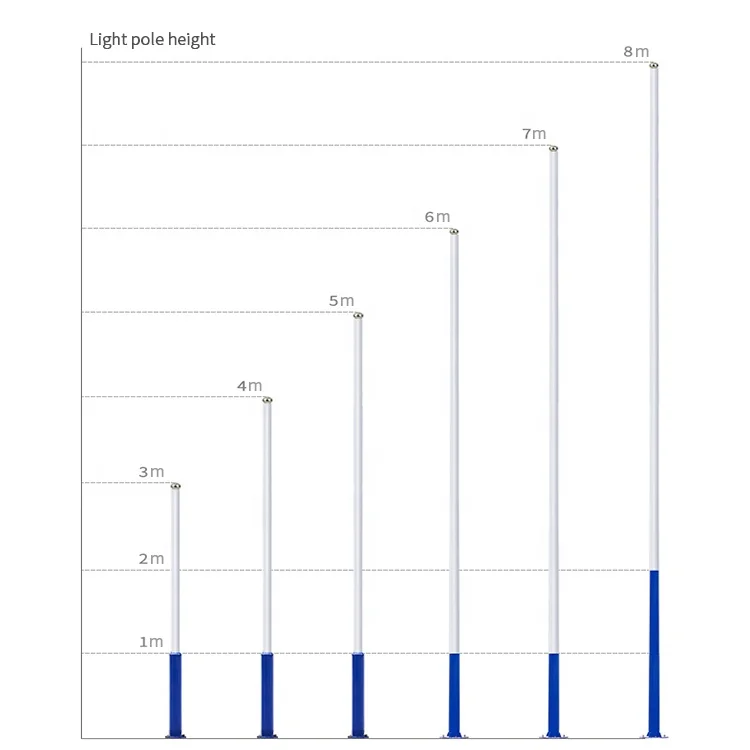 Factory customization street light pole 12m single arm 4mm thickness zinc coated galvanize street light pole