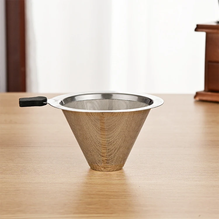 Hot sale Glass Coffee Filter Pot Maker Wooden Handle Protective Cover Pour Over Coffee Pot with Stainless Steel Coffee Drip