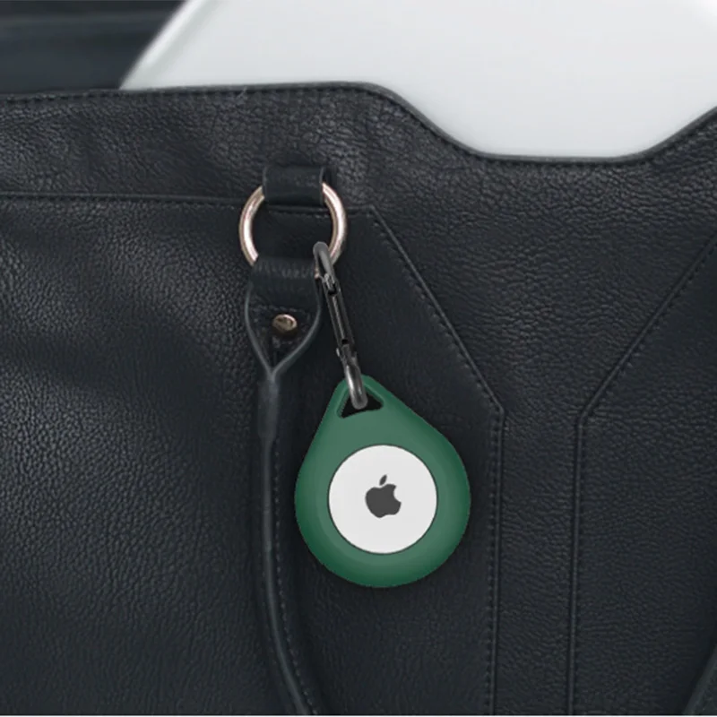  Для apple air tag cas аксессуары брелок для ключей airtag oubo кольцевой чехол силиконовый защитный рукав собачий