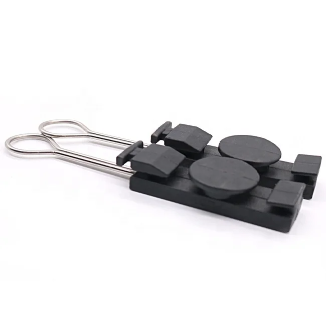 Пластиковый зажим для натяжения волоконного кабеля