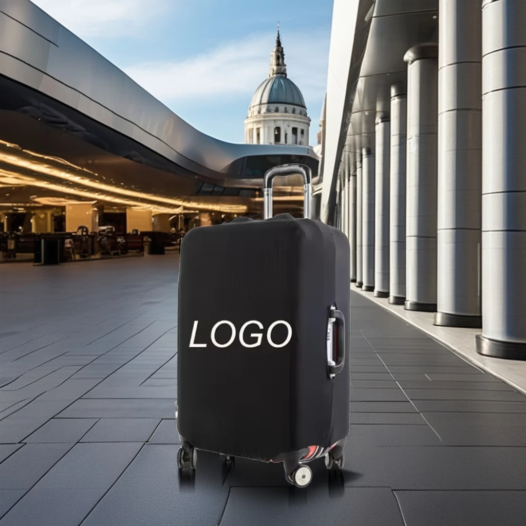 Spandex Elastic Printed Luggage Covers Protective Travel Accessories for Outdoor Trolley Suitcases and Bags for Voyage