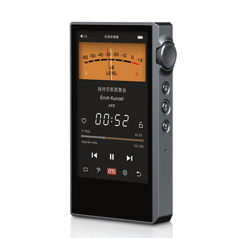  Q8 Hi-Res Music Player Hi-Fi Lossless Bluetooth MP3 Portable High Resolution Digital Audio with Full Touch