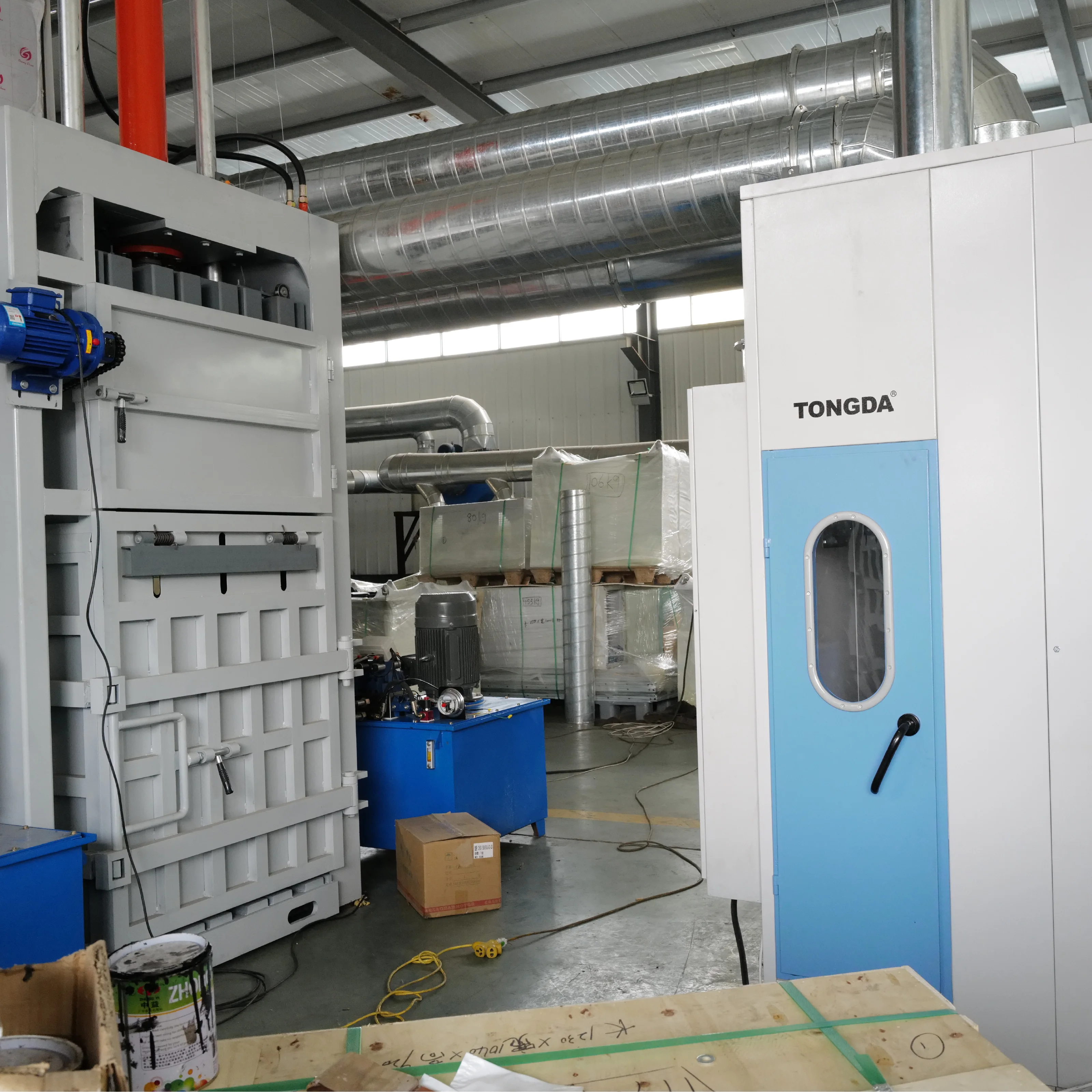 TONGDA Energy-Saving Cotton Waste Recycling Machine Green Technology Textile Machinery Including Opening and Carding Machine