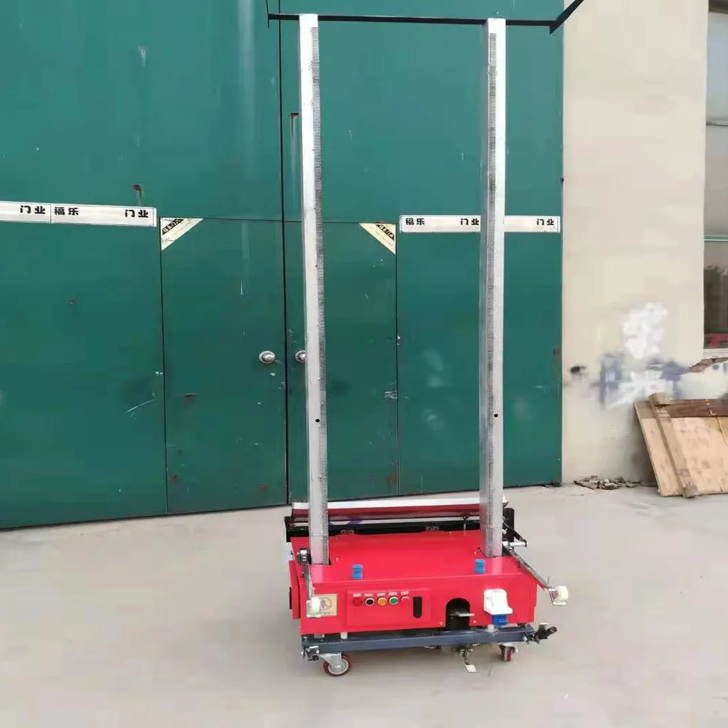 Gypsum Robot Automatic Wall Screeding Plaster Finishing Render Mortar Spray Machine China Price for Cement